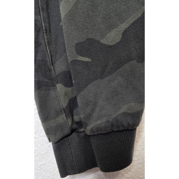 Splendid Women Jogger Pants Small Green Camouflage Soft Pull On Drawstring Waist - Picture 5 of 11